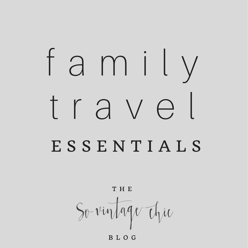 Family Vacation Essentials