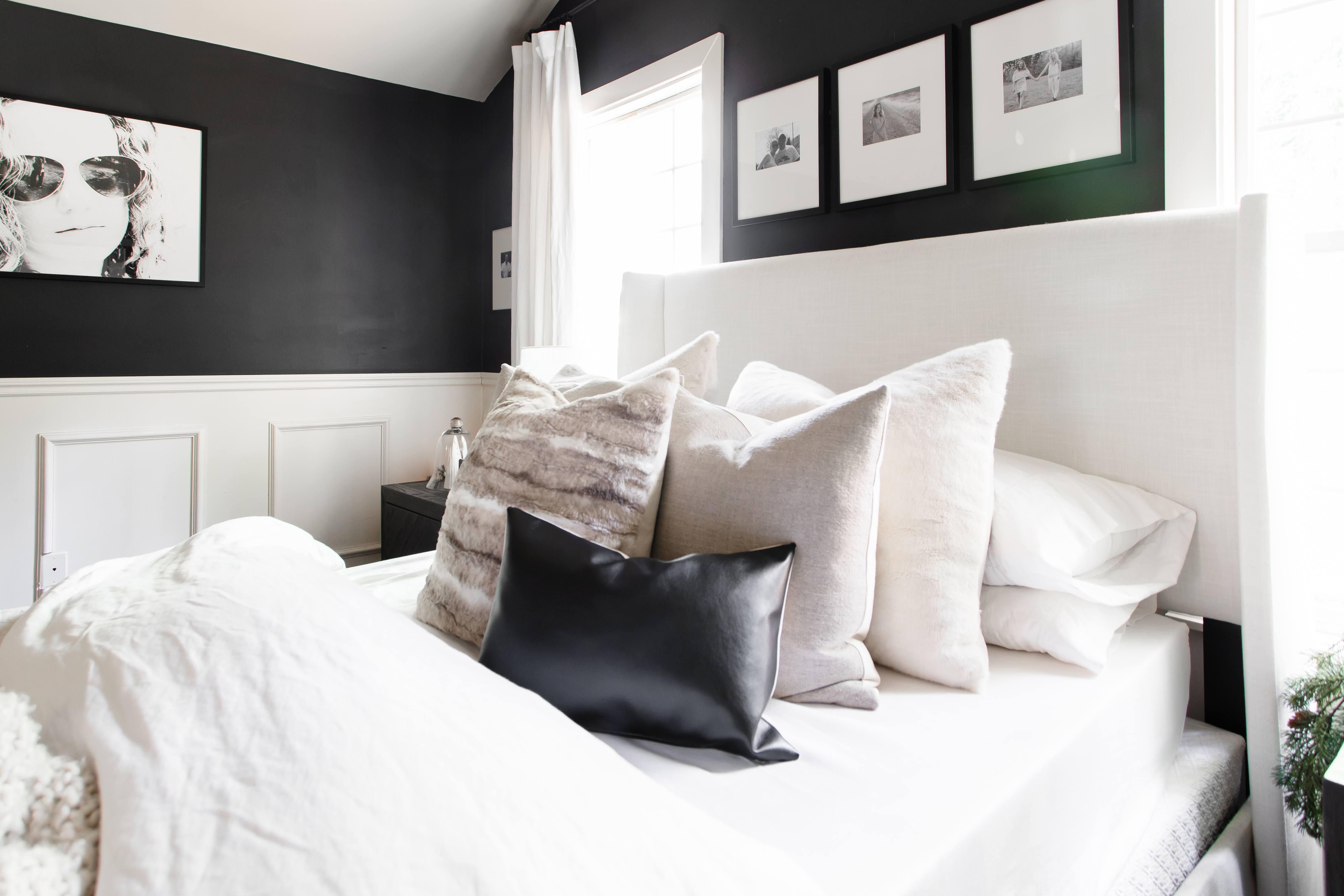 GRAHAM || Faux Wolf Fur Pillow Cover