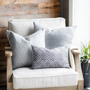 EMBER || Gray Ombré Indoor/Outdoor Pillow Cover
