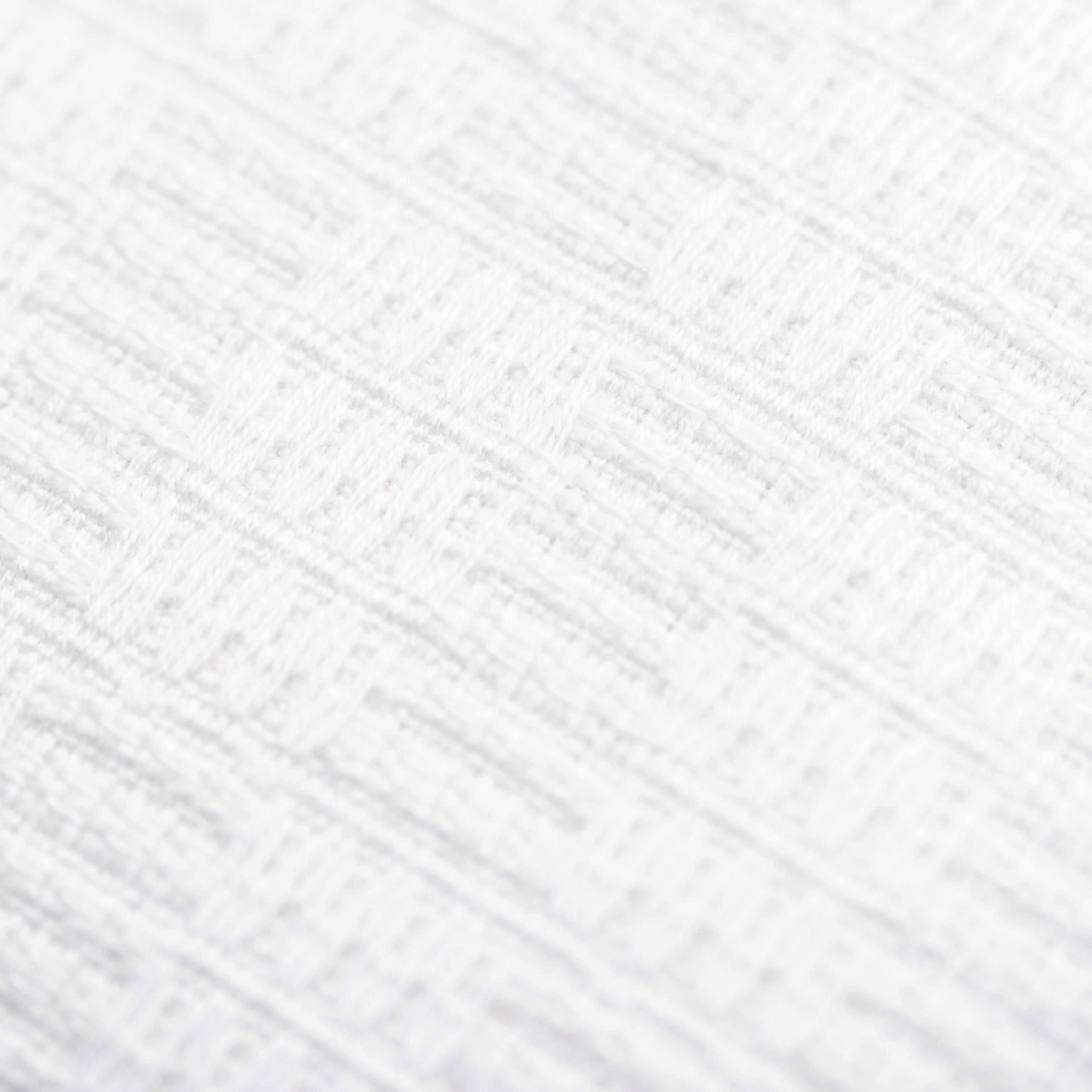 ALABASTER || Ivory Basketweave Indoor/Outdoor Pillow Cover