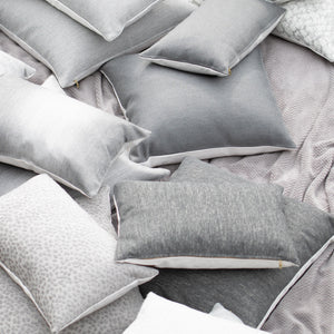 LEIF || Heathered Gray Indoor/Outdoor Pillow Cover