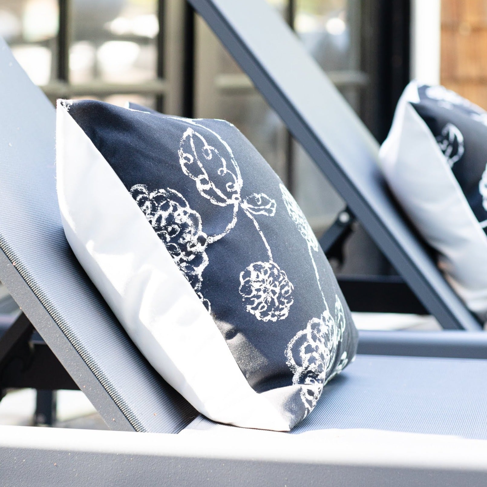 KYLIE || Black & White Indoor/Outdoor Pillow Cover