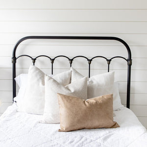 MIRA || Natural & Ivory Textured Pillow Cover