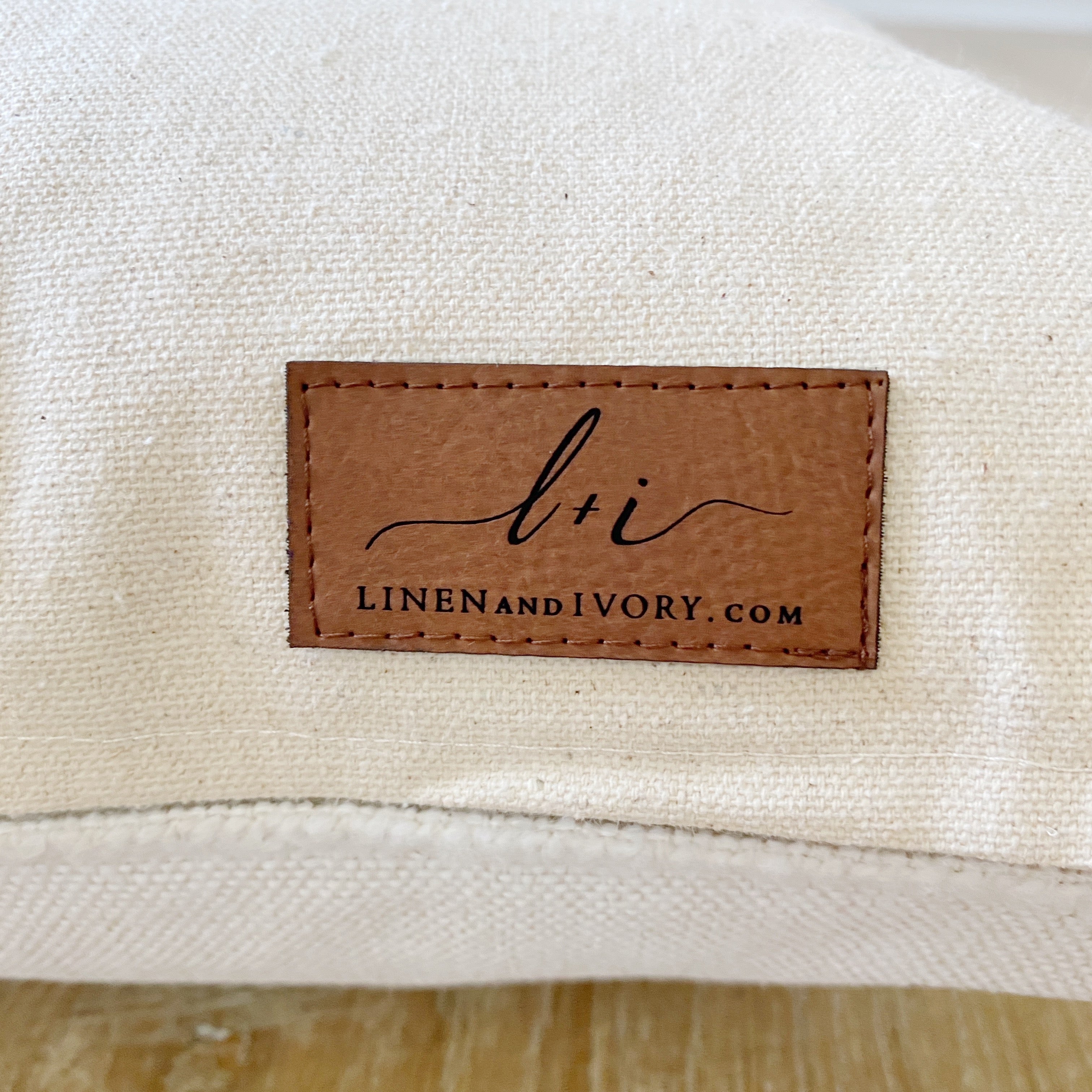 ALICE || Ivory Pillow Cover