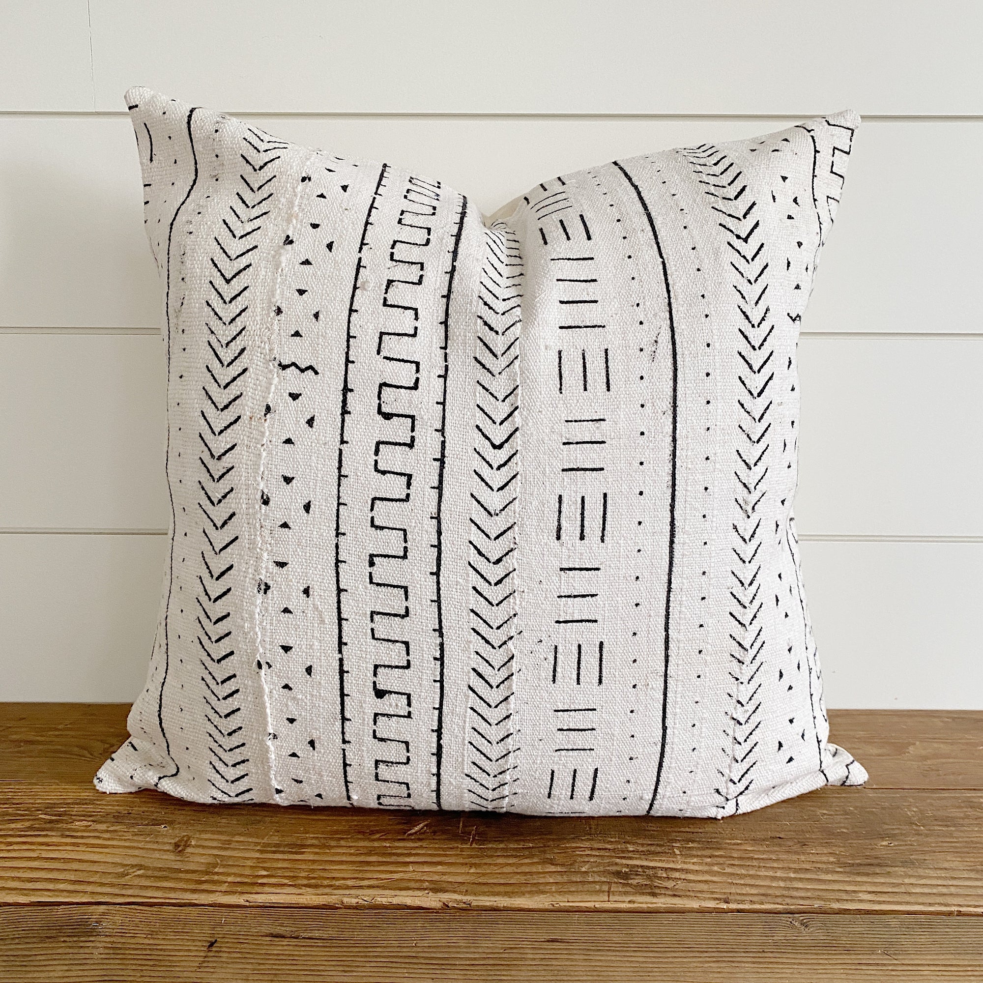 EMELIA || Authentic African Mud Cloth Pillow Cover