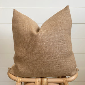 JUDE || Mustard Textured Pillow Cover