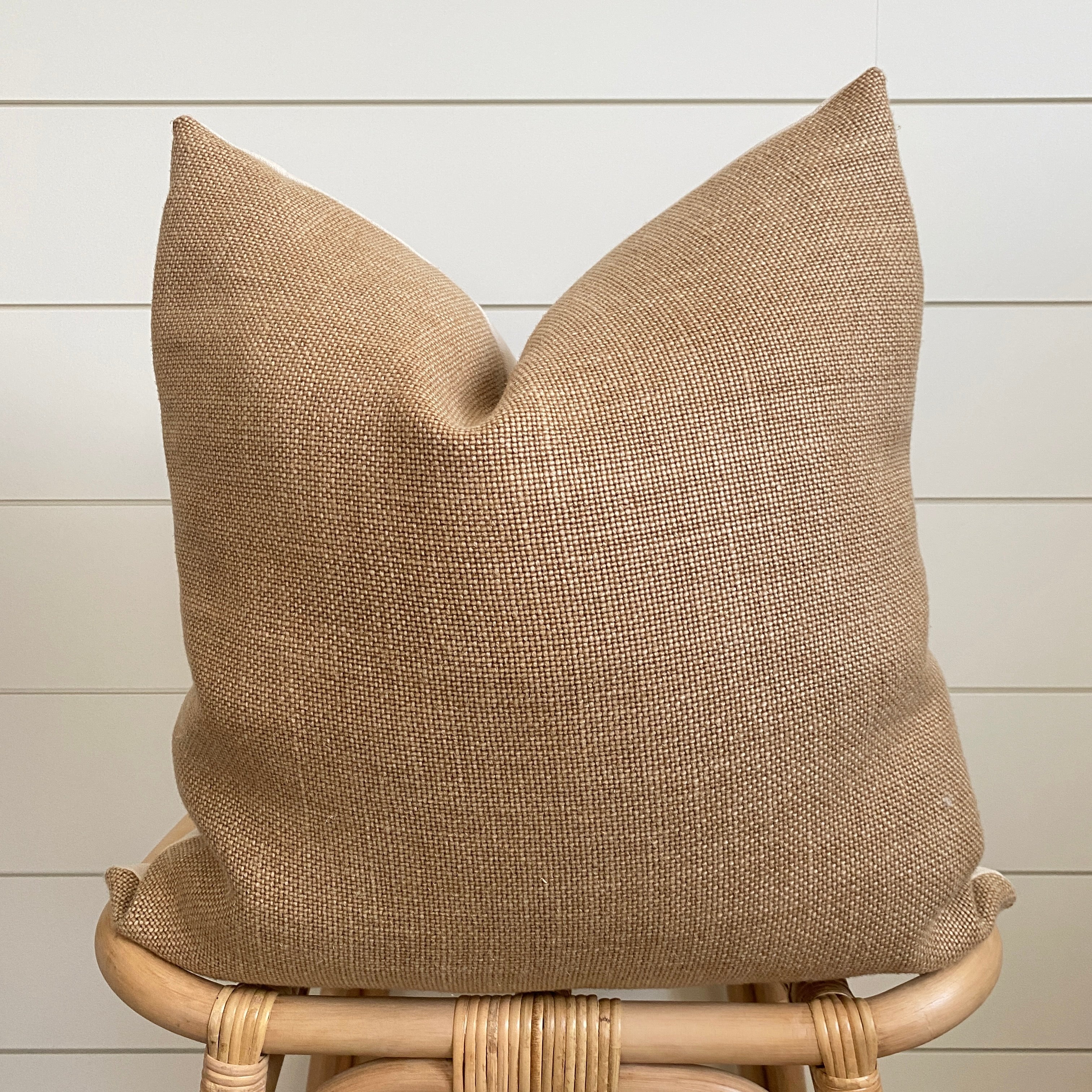 JUDE || Mustard Textured Pillow Cover