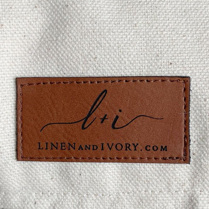 LILA || Rust & White Striped Pillow Cover