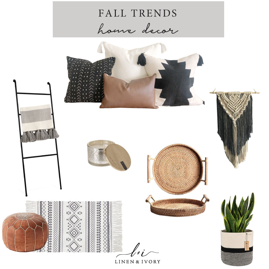 Fall Trends- Home Decor