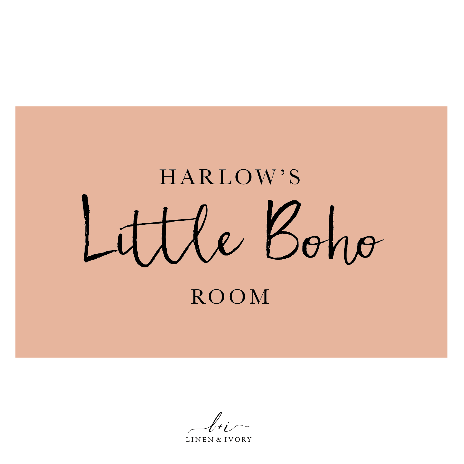 Girl's Modern Boho Bedroom Inspiration