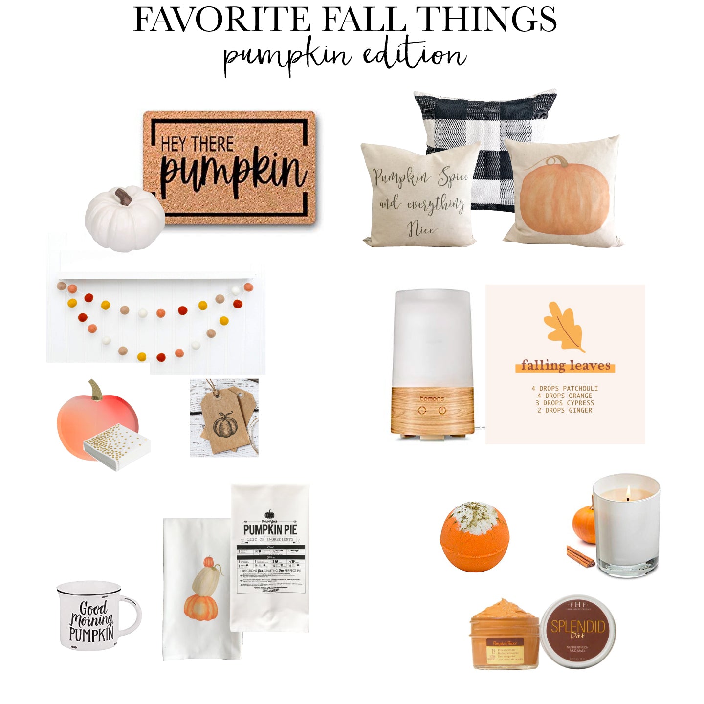 All things pumpkin (Minus the Carving!)