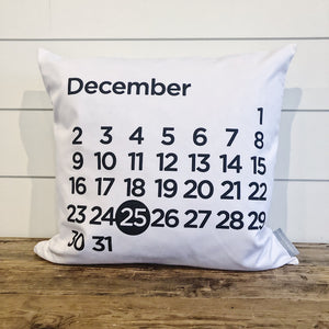 Stendig Pillow Cover (Black) - Linen and Ivory