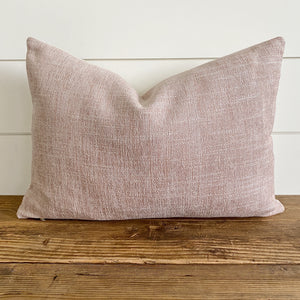 ALEXIS || Blush Pink Pillow Cover