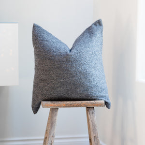 BECKETT || Dark Gray Bouclé Pillow Cover