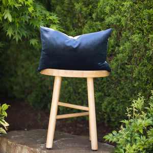 MIDNIGHT || Navy/ Indigo Velvet Indoor/Outdoor Pillow Cover