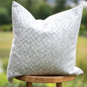 PEARL || Gray & Ivory Indoor/Outdoor Pillow Cover