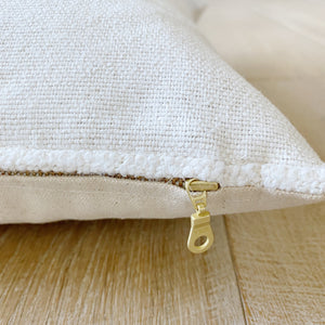 ALICE || Ivory Pillow Cover