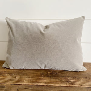 DREW || Mushroom Neutral Pillow Cover