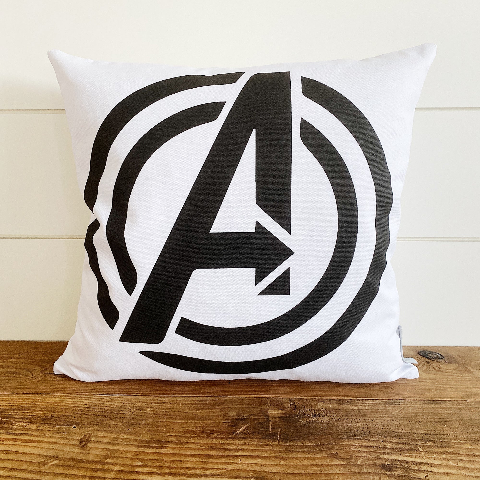 Avengers Pillow Cover - Linen and Ivory