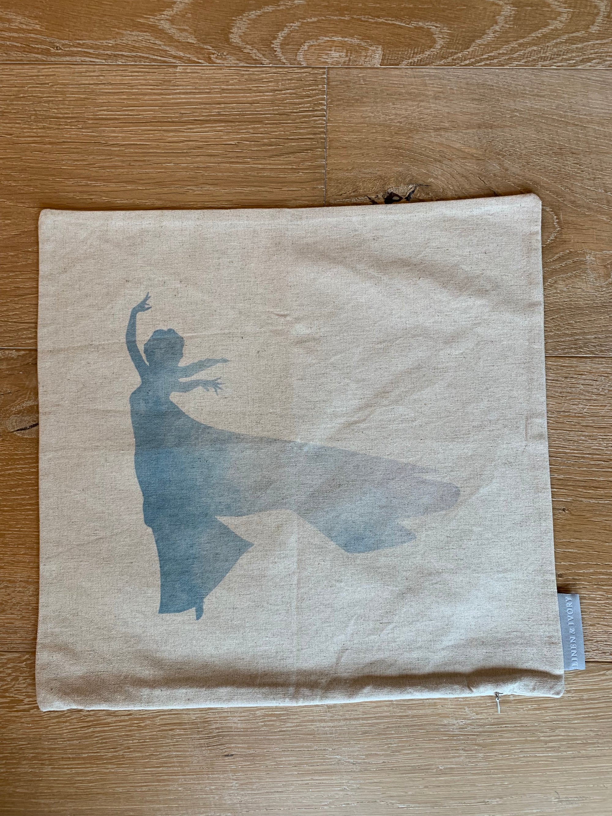 SALE-"NEW" 16" Elsa Pillow Cover (Natural Linen)