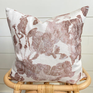 TARA || Warm Floral Pillow Cover