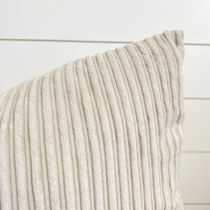 NANTUCKETT || Velvet Striped Pillow Cover