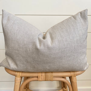 HANNAH || Neutral Herringbone Pillow Cover