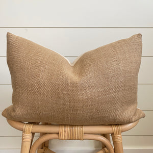 JUDE || Mustard Textured Pillow Cover