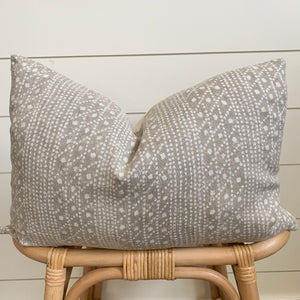 REMI || Pebble Gray Pillow Cover