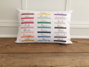Custom Ink Color - Linen and Ivory