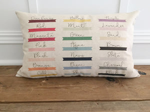 Custom Ink Color - Linen and Ivory