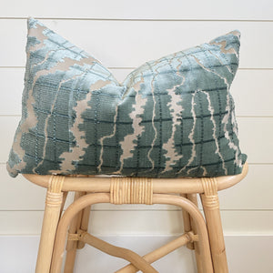 SYLVIA || Teal Velvet Pillow Cover