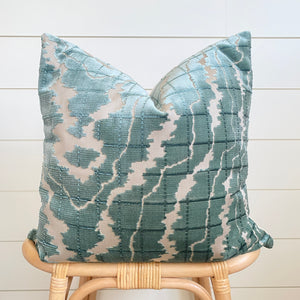 SYLVIA || Teal Velvet Pillow Cover