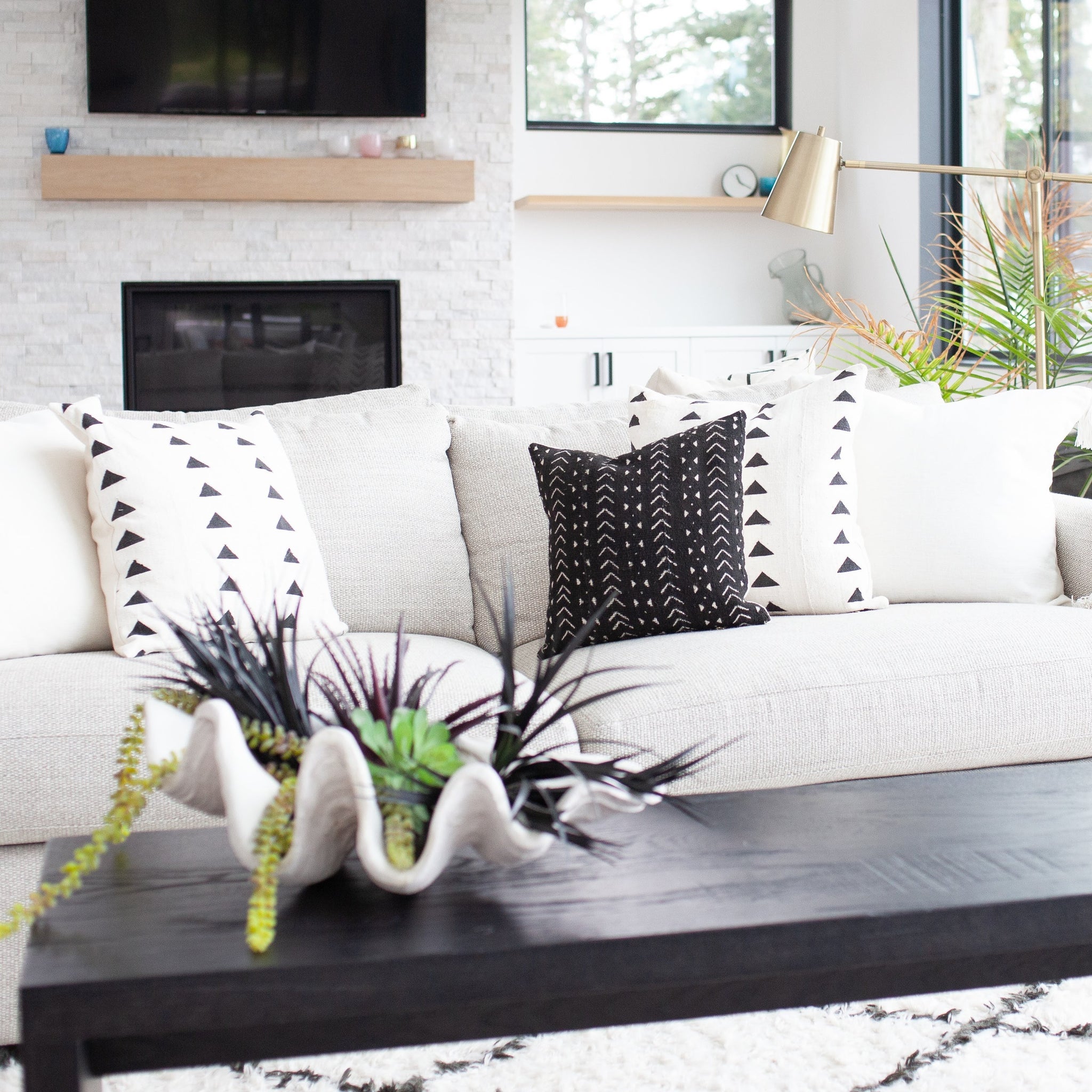 Modern shop african pillows