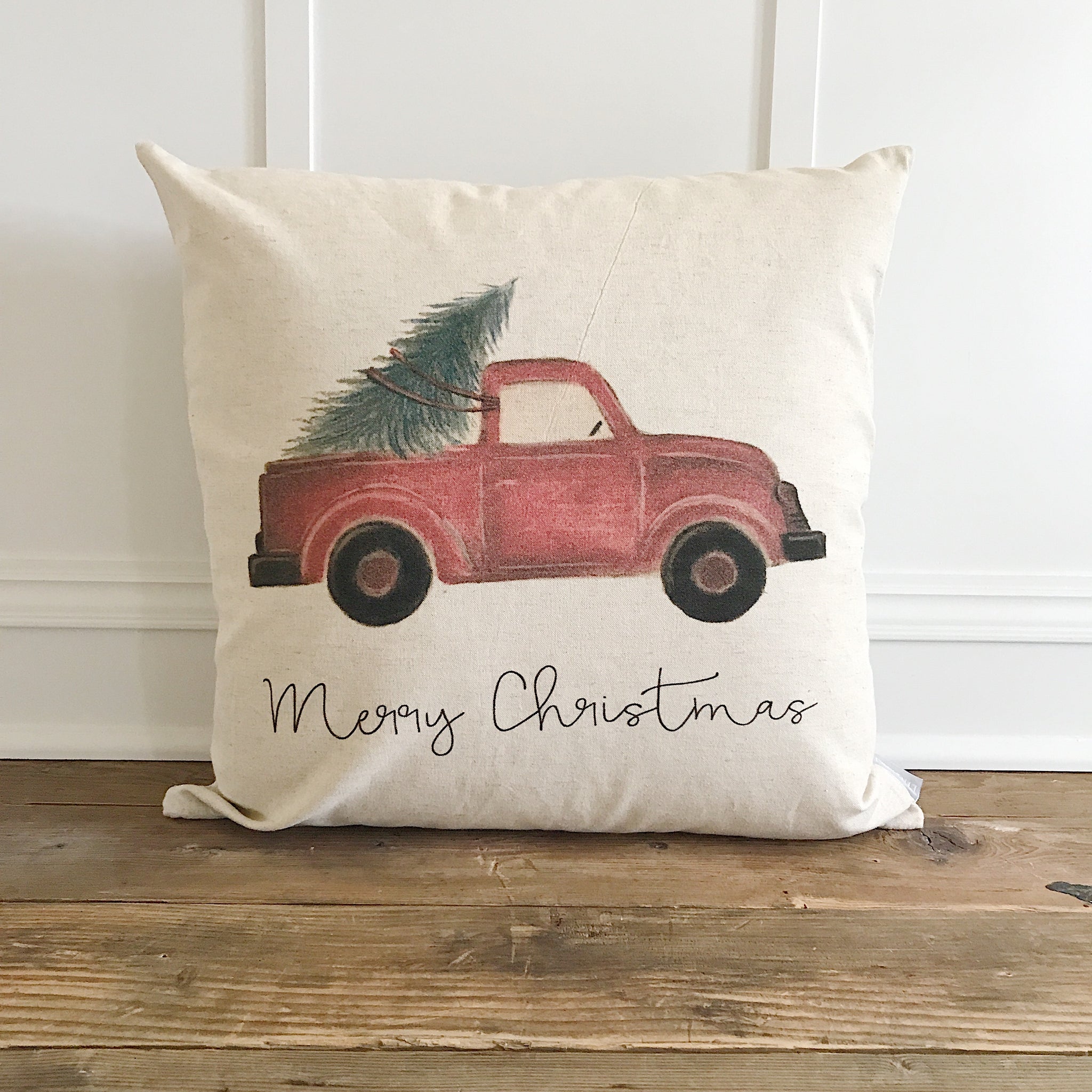 Christmas Truck-Pillow