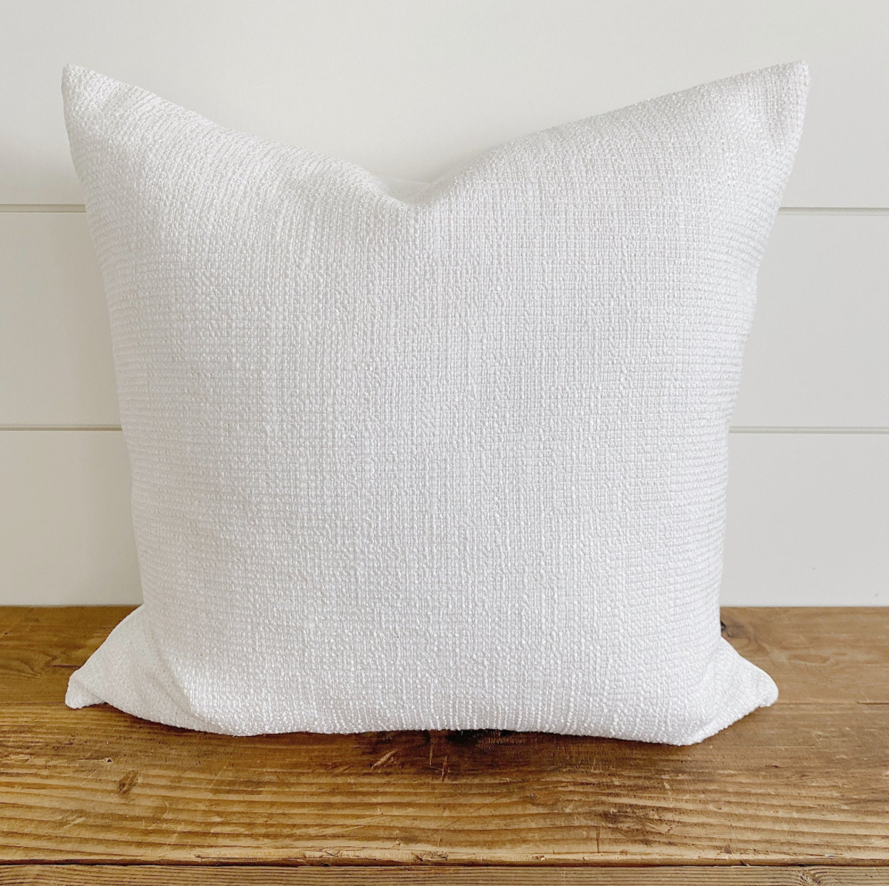 ARIA || Ivory Woven Indoor/Outdoor Pillow Cover