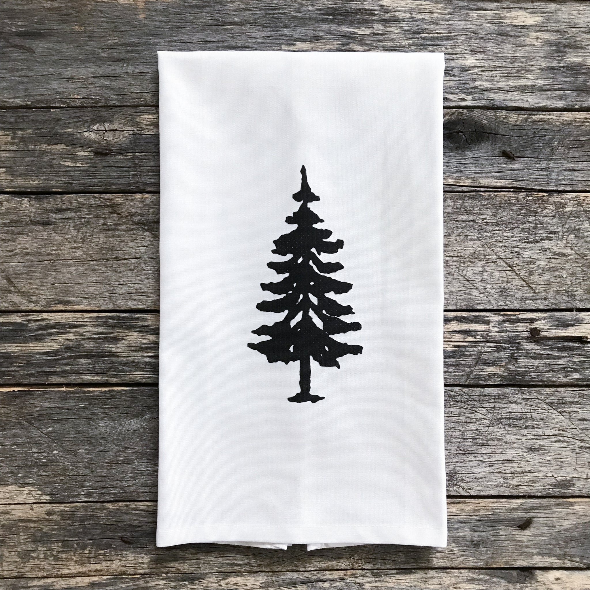 Pine Tree Kitchen Tea Towel